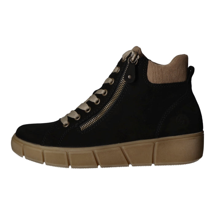 Remonte lace-up ankle boots with cold lining up to 35mm heel (casual)