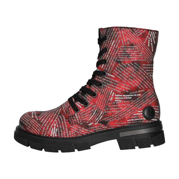 Rieker Schnürstiefelette Kaltfutter bis 35mm Absatz (casual) - SchuhEggers.de