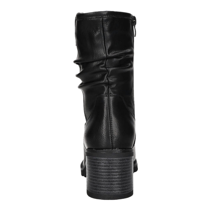 Cats slip-on/zip-up ankle boots with cold lining from 35mm heel