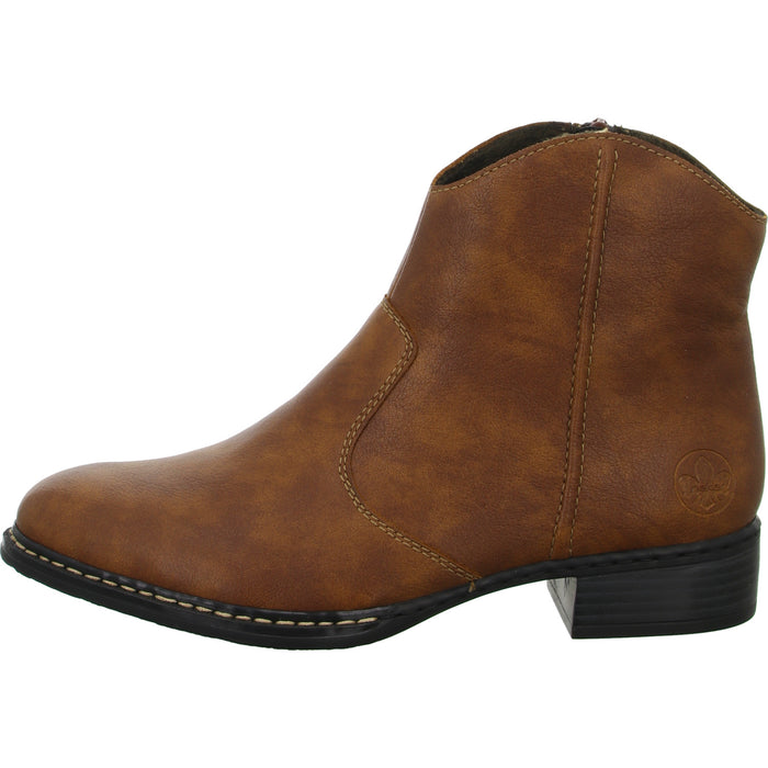 Rieker Schlupf-/Reißverschlußstiefelette Kaltfutter ab 35mm Absatz - SchuhEggers.de