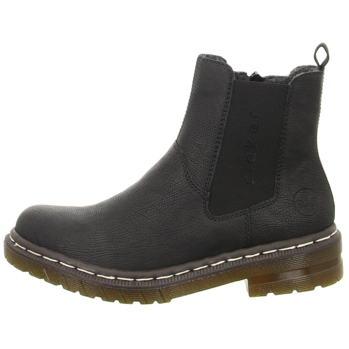 Rieker Schlupf-/Reißverschlußstiefelette Kaltfutter bis 35mm Absatz (casual) - SchuhEggers.de