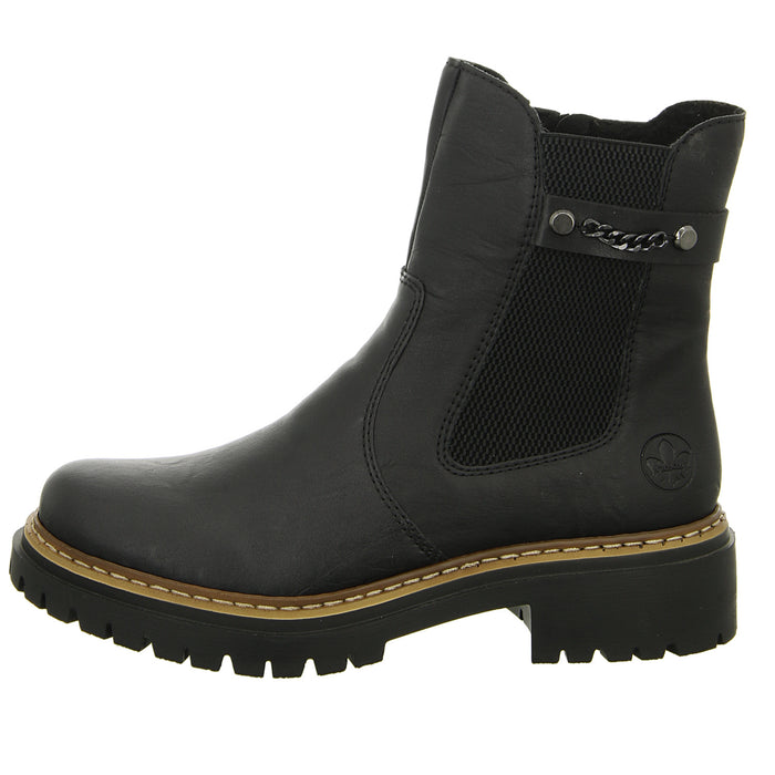 Rieker Schlupf-/Reißverschlußstiefelette Kaltfutter bis 35mm Absatz (casual) - SchuhEggers.de