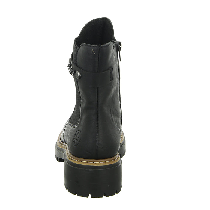 Rieker Schlupf-/Reißverschlußstiefelette Kaltfutter bis 35mm Absatz (casual) - SchuhEggers.de