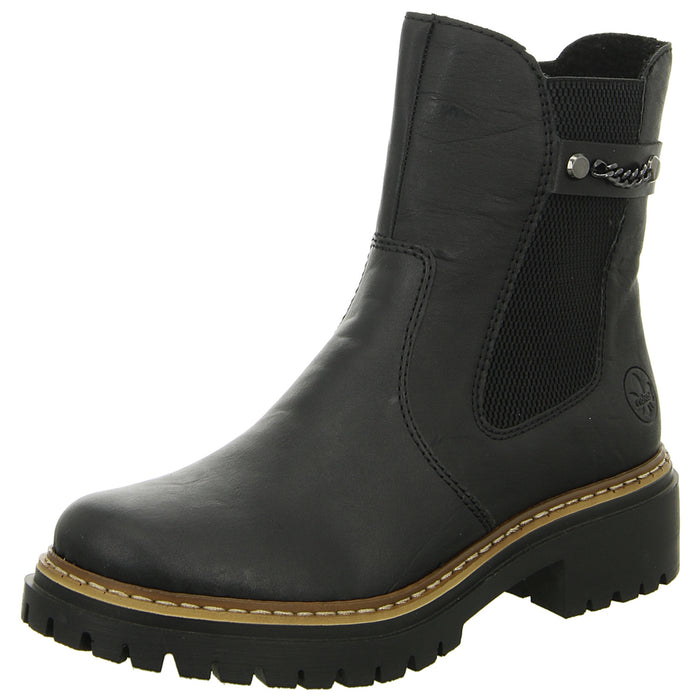 Rieker Schlupf-/Reißverschlußstiefelette Kaltfutter bis 35mm Absatz (casual) - SchuhEggers.de