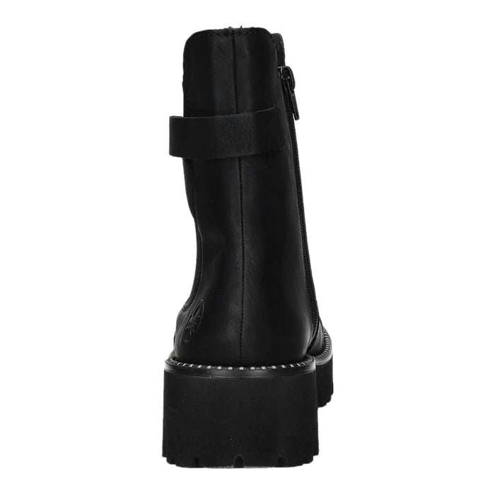 Rieker slip-on/zip-up ankle boots with cold lining and up to 35mm heel (casual)