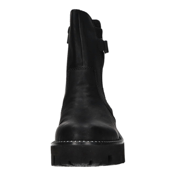 Rieker slip-on/zip-up ankle boots with cold lining and up to 35mm heel (casual)
