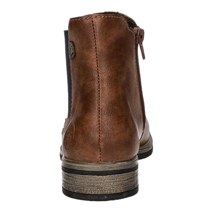 Rieker Schlupf-/Reißverschlußstiefelette Kaltfutter bis 35mm Absatz (casual) - SchuhEggers.de