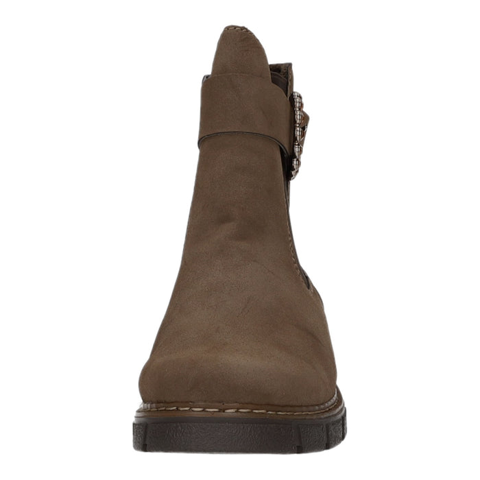 Rieker Schlupf-/Reißverschlußstiefelette Kaltfutter bis 35mm Absatz (casual) - SchuhEggers.de
