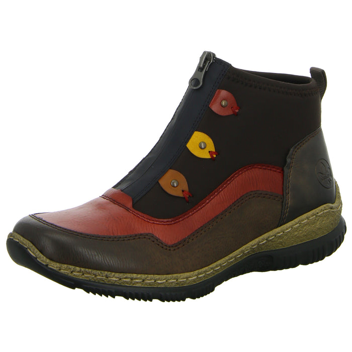 Rieker Schlupf-/Reißverschlußstiefelette Kaltfutter bis 35mm Absatz (casual) - SchuhEggers.de