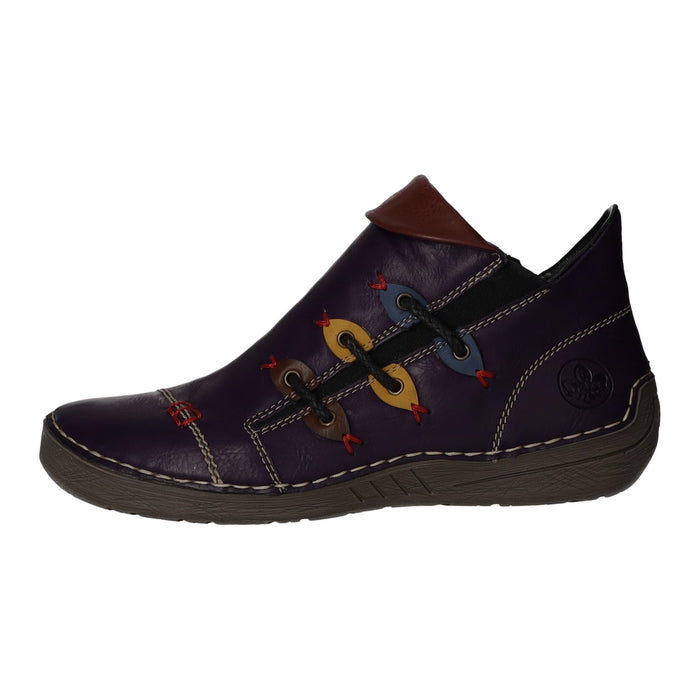 Rieker Schlupf-/Reißverschlußstiefelette Kaltfutter bis 35mm Absatz (casual) - SchuhEggers.de