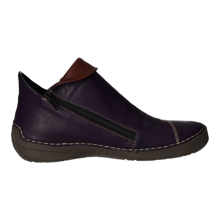 Rieker Schlupf-/Reißverschlußstiefelette Kaltfutter bis 35mm Absatz (casual) - SchuhEggers.de