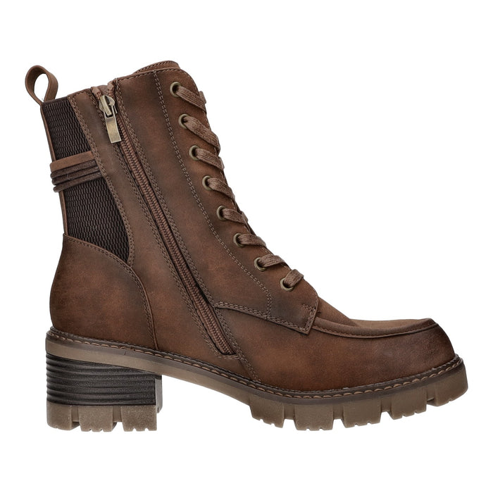 Rieker Schnürstiefelette Warmfutter ab 35mm Absatz - SchuhEggers.de