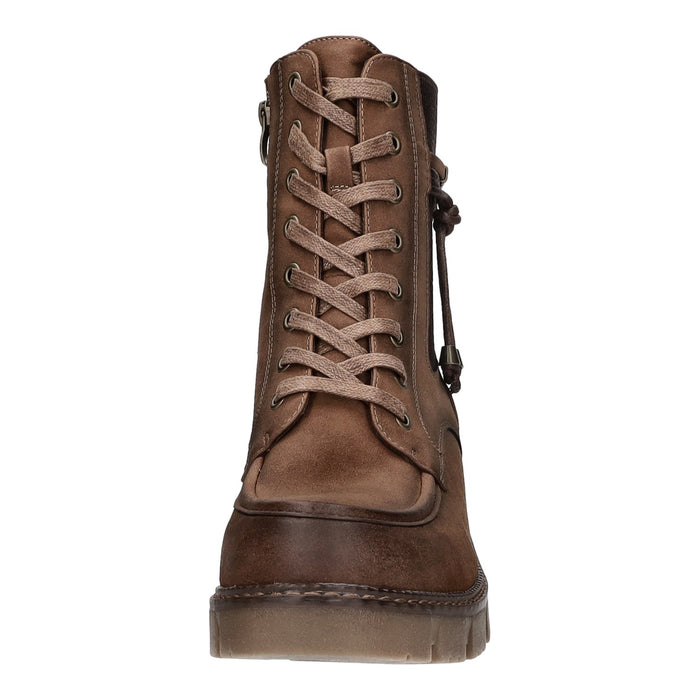 Rieker Schnürstiefelette Warmfutter ab 35mm Absatz - SchuhEggers.de