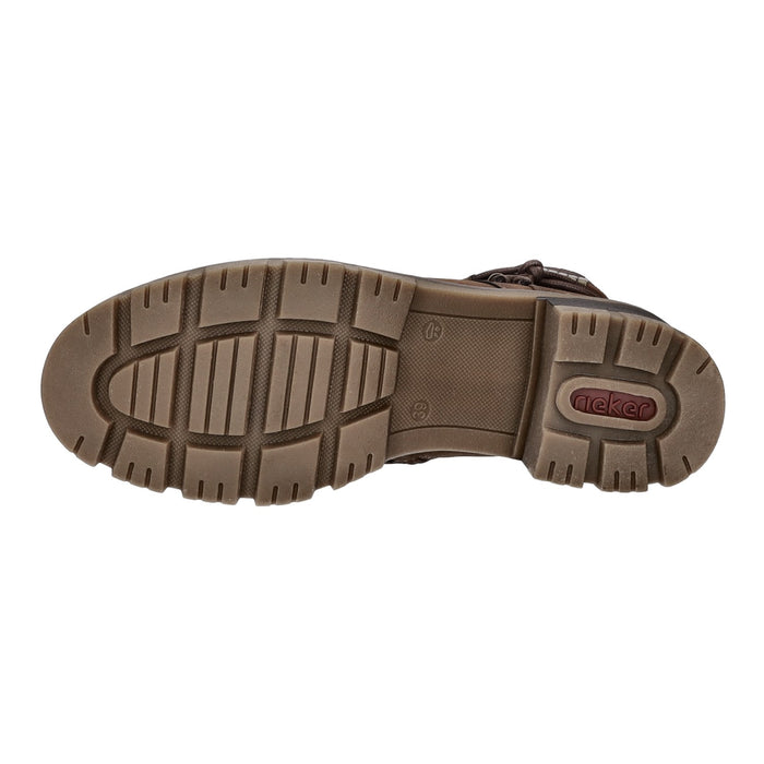 Rieker Schnürstiefelette Warmfutter ab 35mm Absatz - SchuhEggers.de