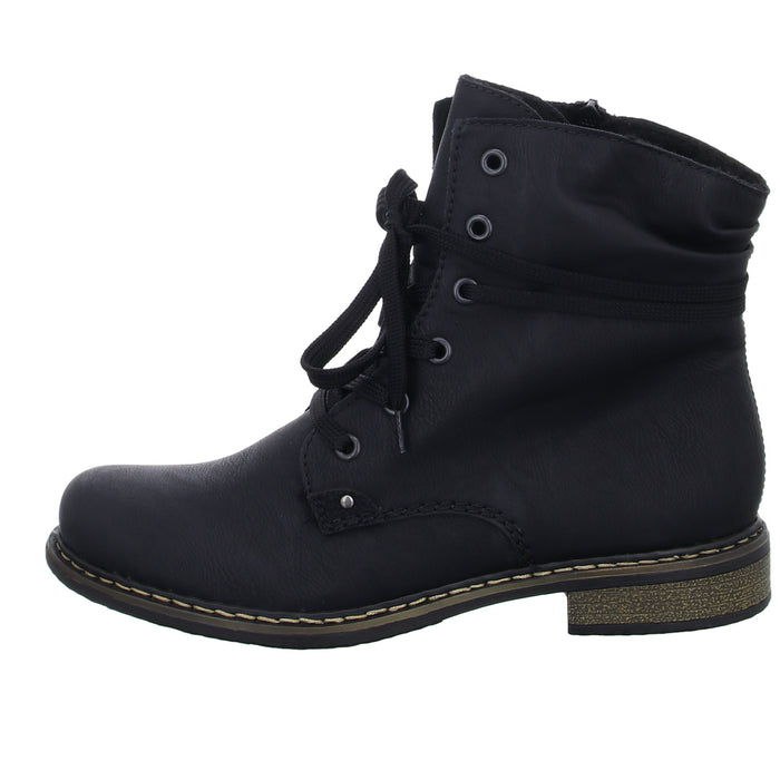 Rieker Schnürstiefelette Warmfutter bis 35mm Absatz (casual) - SchuhEggers.de