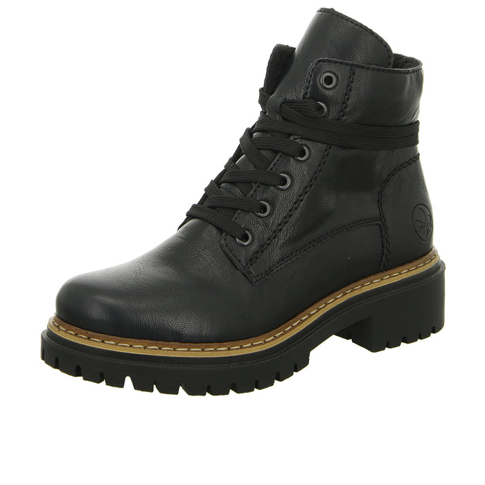 Rieker Schnürstiefelette Warmfutter bis 35mm Absatz (casual) - SchuhEggers.de