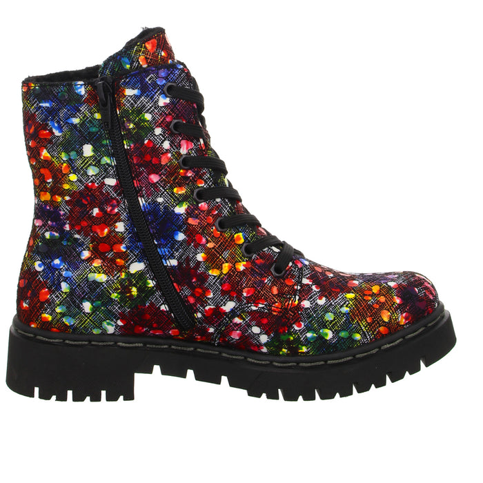 Rieker Schnürstiefelette Warmfutter bis 35mm Absatz (casual) - SchuhEggers.de