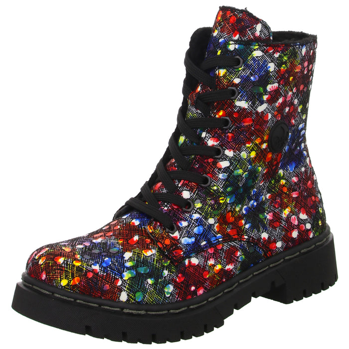 Rieker Schnürstiefelette Warmfutter bis 35mm Absatz (casual) - SchuhEggers.de