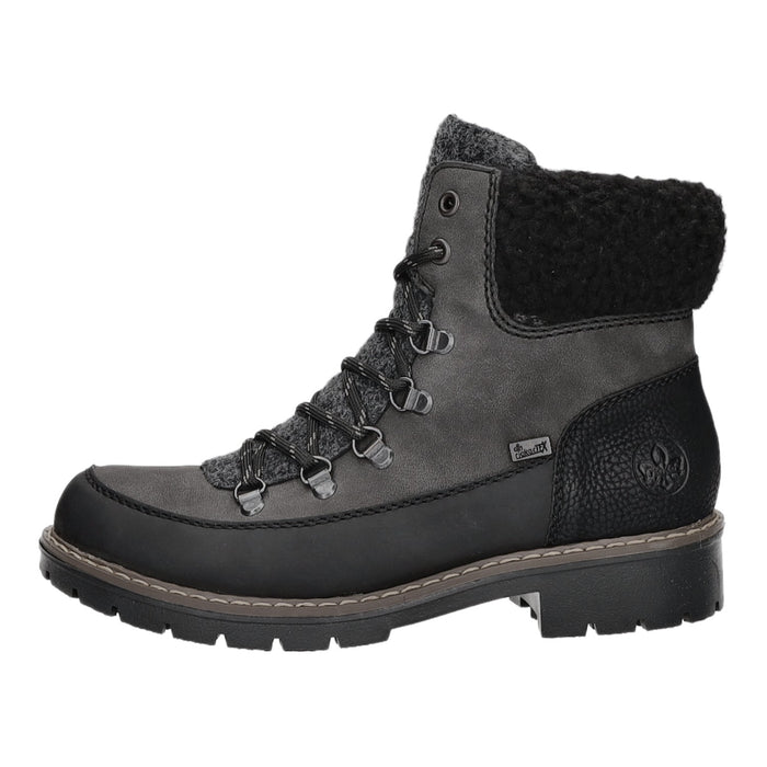Rieker Schnürstiefelette Warmfutter bis 35mm Absatz (casual)