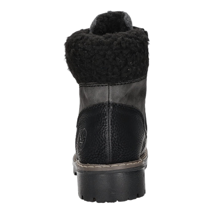 Rieker Schnürstiefelette Warmfutter bis 35mm Absatz (casual)
