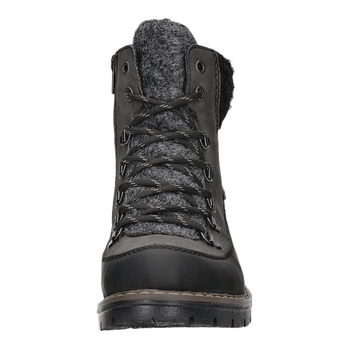 Rieker Schnürstiefelette Warmfutter bis 35mm Absatz (casual)