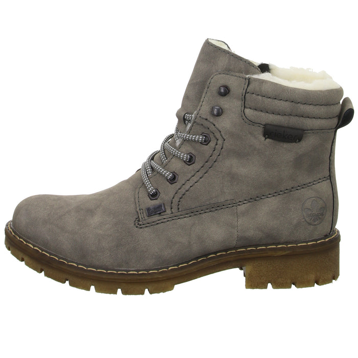 Rieker Schnürstiefelette Warmfutter bis 35mm Absatz (casual) - SchuhEggers.de