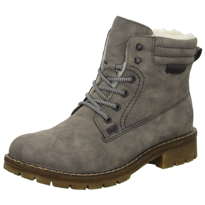 Rieker Schnürstiefelette Warmfutter bis 35mm Absatz (casual) - SchuhEggers.de