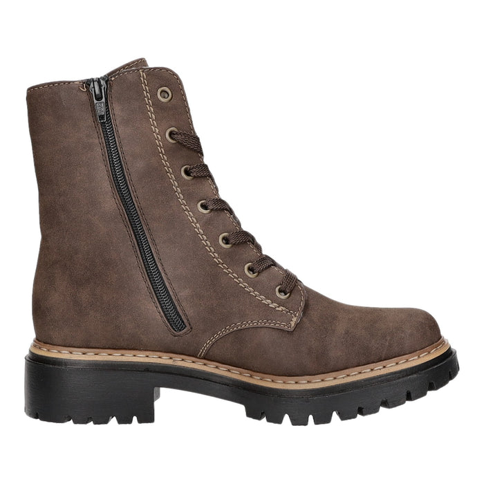 Rieker Schnürstiefelette Warmfutter bis 35mm Absatz (casual)