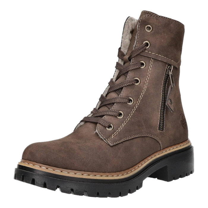 Rieker Schnürstiefelette Warmfutter bis 35mm Absatz (casual)