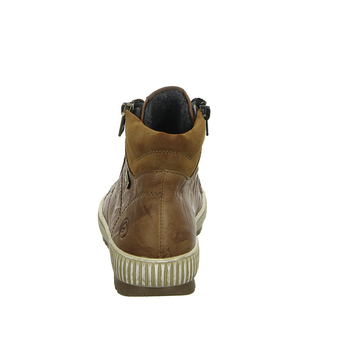 Remonte lace-up ankle boots with warm lining up to 35mm heel (casual)
