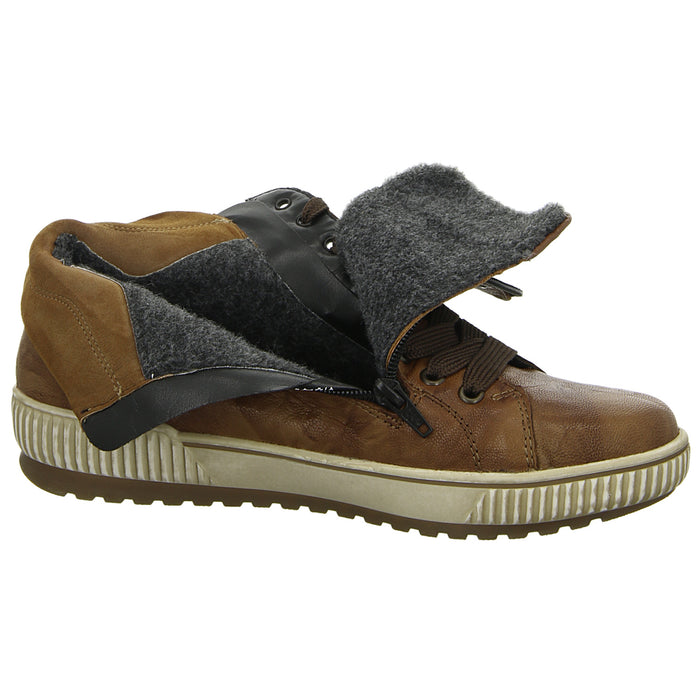 Remonte lace-up ankle boots with warm lining up to 35mm heel (casual)