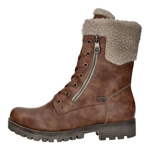 Rieker Schnürstiefelette Warmfutter bis 35mm Absatz (casual) - SchuhEggers.de