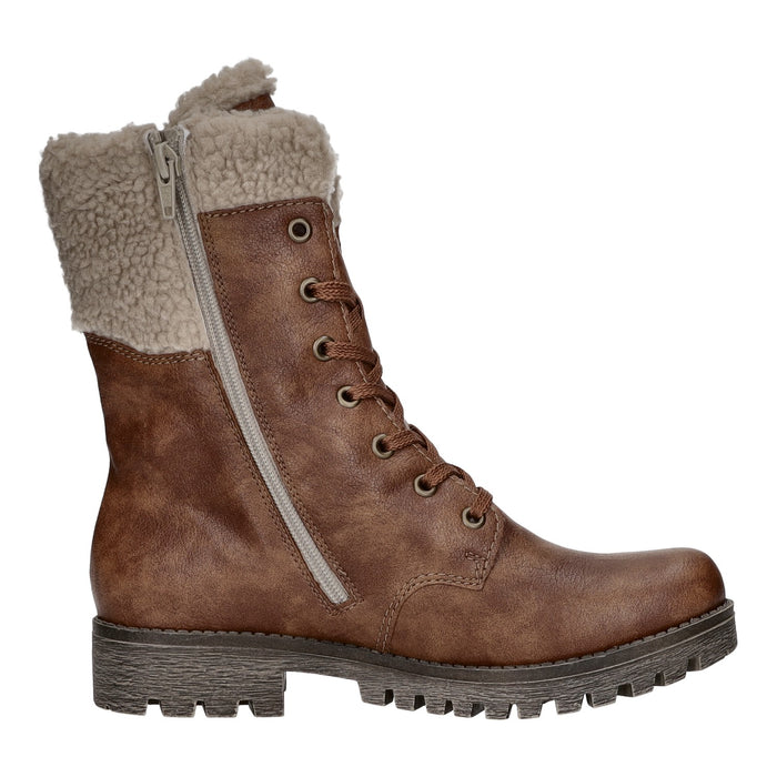 Rieker Schnürstiefelette Warmfutter bis 35mm Absatz (casual) - SchuhEggers.de