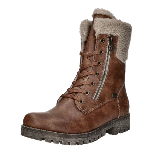 Rieker Schnürstiefelette Warmfutter bis 35mm Absatz (casual) - SchuhEggers.de