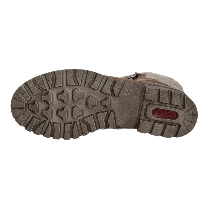 Rieker Schnürstiefelette Warmfutter bis 35mm Absatz (casual) - SchuhEggers.de