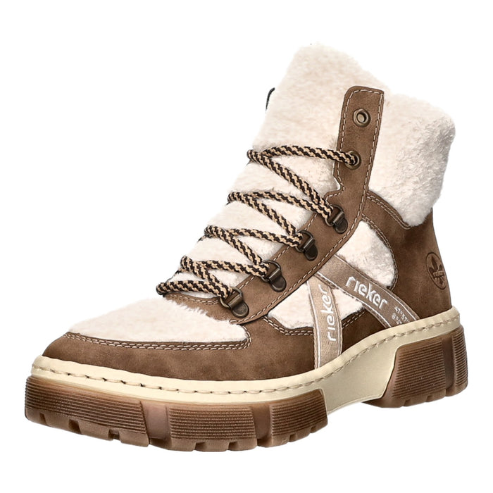 Rieker Schnürstiefelette Warmfutter bis 35mm Absatz (casual) - SchuhEggers.de