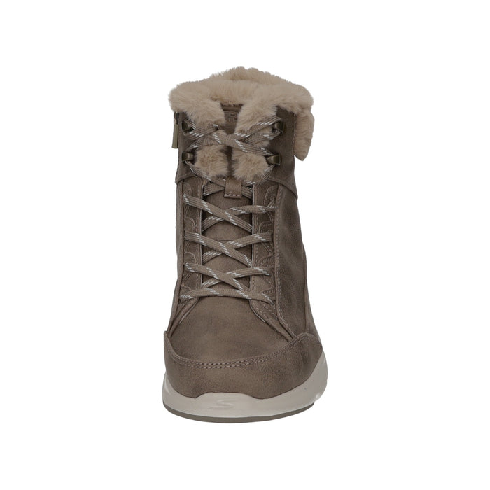 Skechers Schnürstiefelette Warmfutter bis 35mm Absatz (casual) Glacial Ultra-Cozyly - SchuhEggers.de
