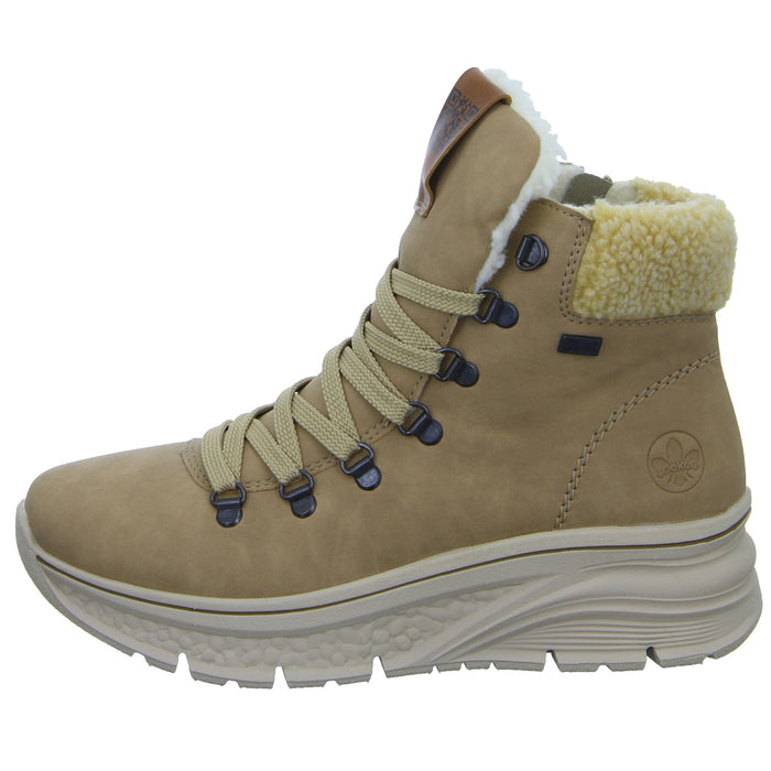 Rieker Schnürstiefelette Warmfutter bis 35mm Absatz (casual) - SchuhEggers.de