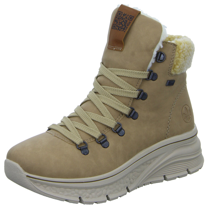 Rieker Schnürstiefelette Warmfutter bis 35mm Absatz (casual) - SchuhEggers.de