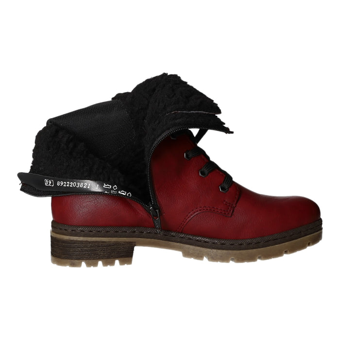 Rieker Schnürstiefelette Warmfutter bis 35mm Absatz (casual) - SchuhEggers.de