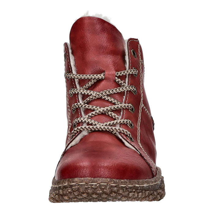 Rieker Schnürstiefelette Warmfutter bis 35mm Absatz (casual) - SchuhEggers.de