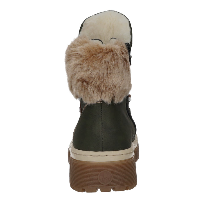Rieker Schnürstiefelette Warmfutter bis 35mm Absatz (casual) - SchuhEggers.de