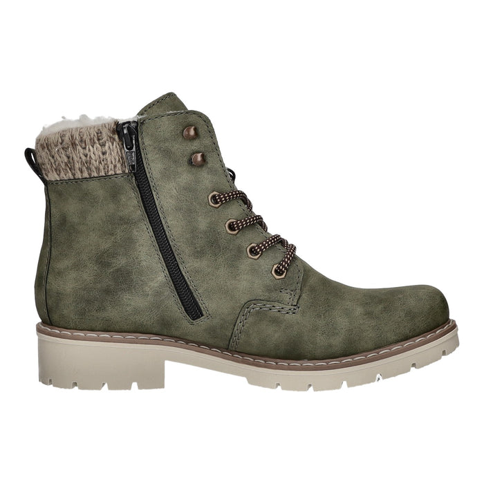 Rieker Schnürstiefelette Warmfutter bis 35mm Absatz (casual) - SchuhEggers.de