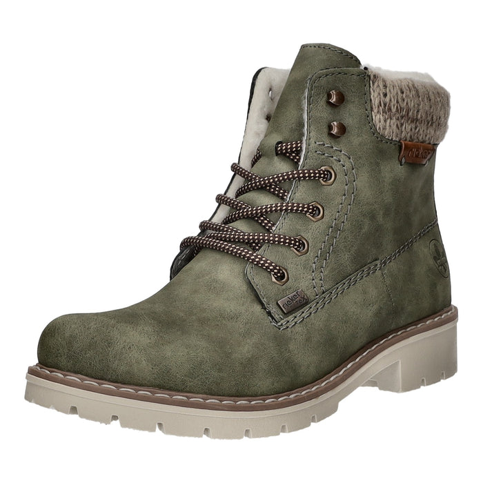 Rieker Schnürstiefelette Warmfutter bis 35mm Absatz (casual) - SchuhEggers.de