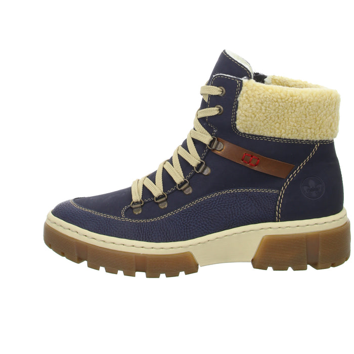 Rieker Schnürstiefelette Warmfutter bis 35mm Absatz (casual) - SchuhEggers.de