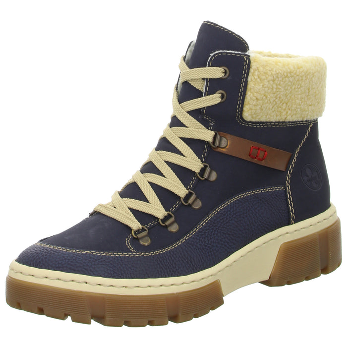 Rieker Schnürstiefelette Warmfutter bis 35mm Absatz (casual) - SchuhEggers.de