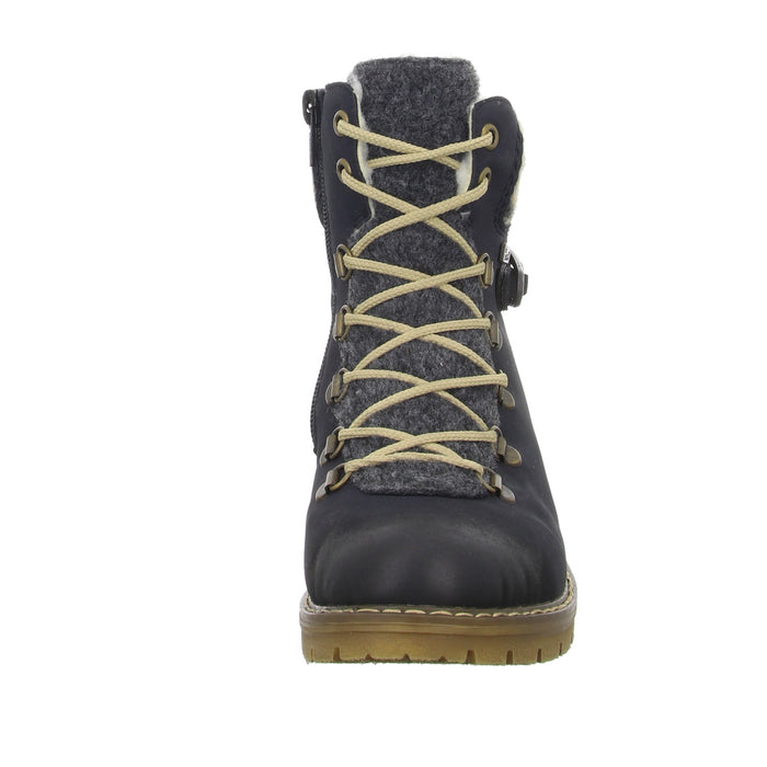 Rieker Schnürstiefelette Warmfutter bis 35mm Absatz (casual) - SchuhEggers.de