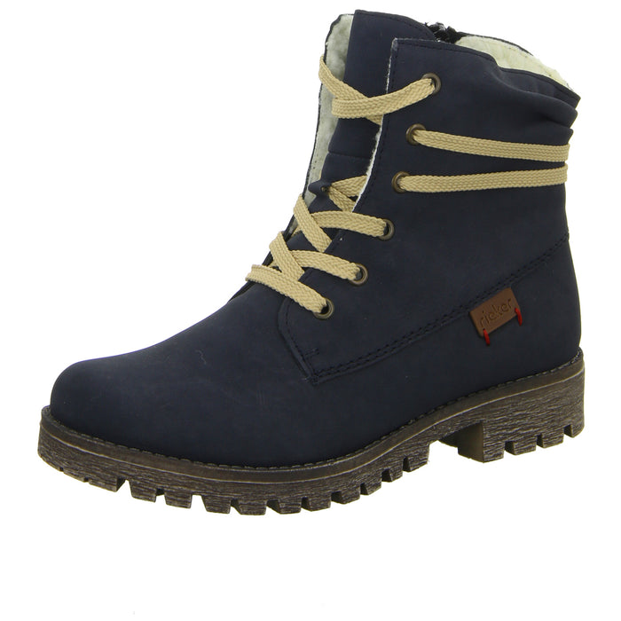 Rieker Schnürstiefelette Warmfutter bis 35mm Absatz (casual) - SchuhEggers.de