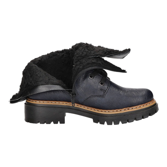 Rieker Schnürstiefelette Warmfutter bis 35mm Absatz (casual) - SchuhEggers.de