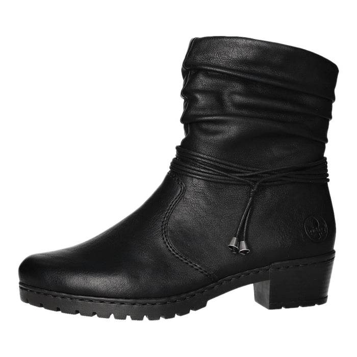 Rieker Schlupf-/Reißverschlußstiefelette Warmfutter ab 35mm Absatz - SchuhEggers.de